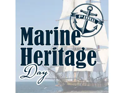 Marine Heritage Day event logo.