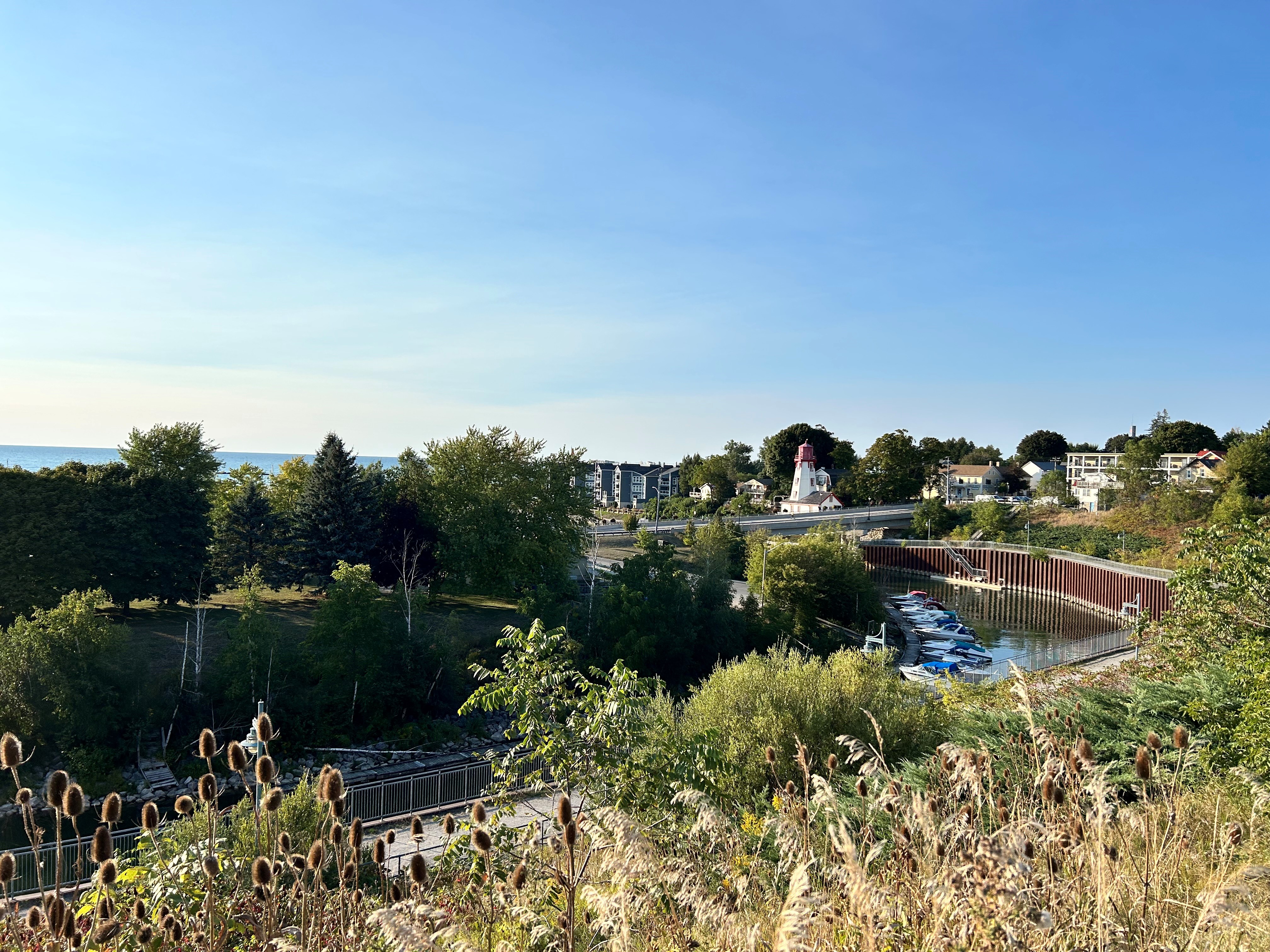 View from Queen's Lookout Kincardine.