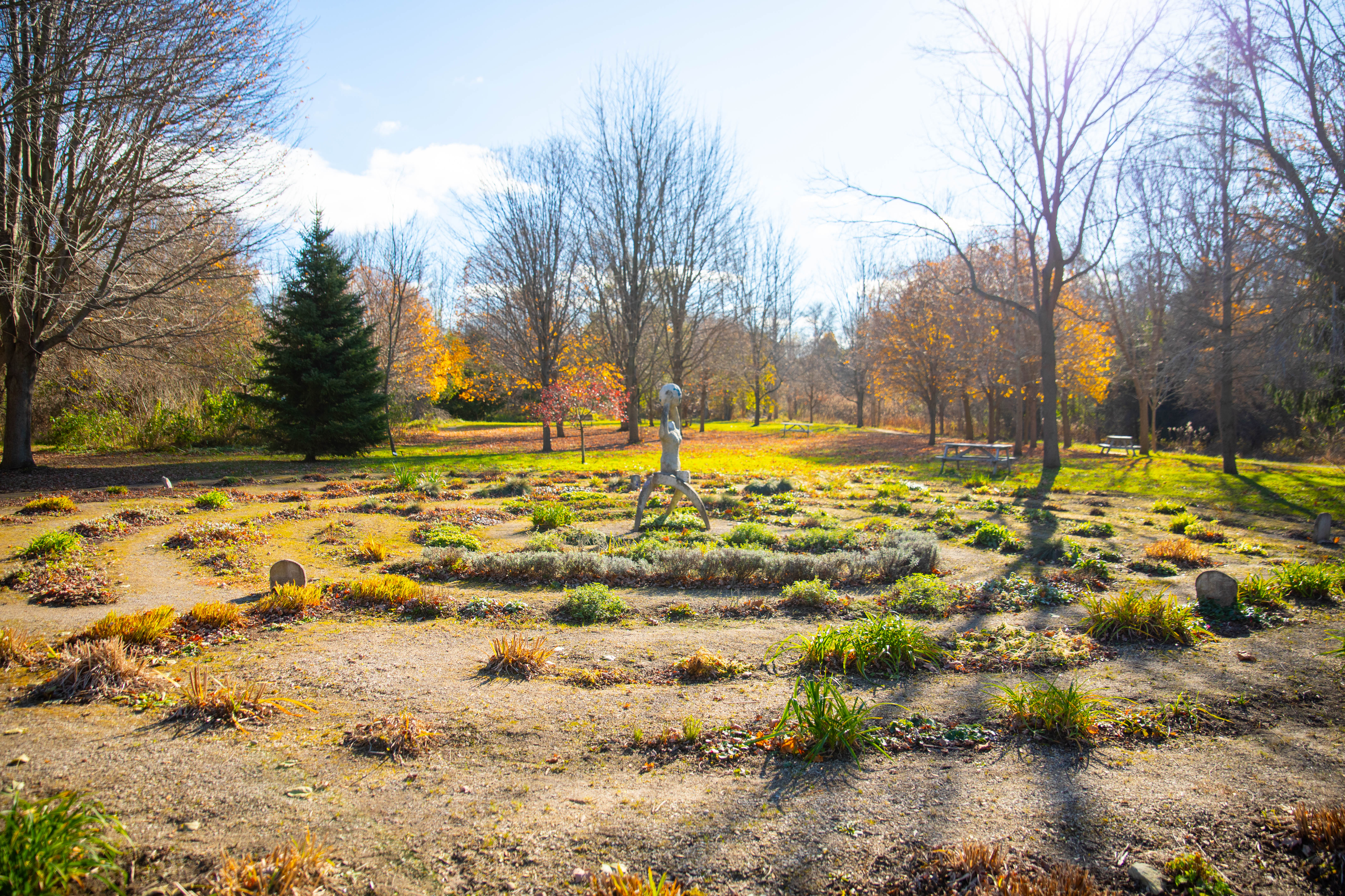 The Peace Labyrinth at Geddes Park